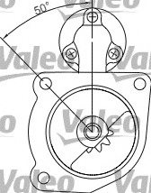 VALEO 455519 Starter